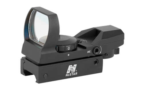 Sights Lasers NC Star 4 Reticle Reflex NCSTAR RED DOT REFLEX SIGHT WVR BLK • Model: 4 Reticle Reflex